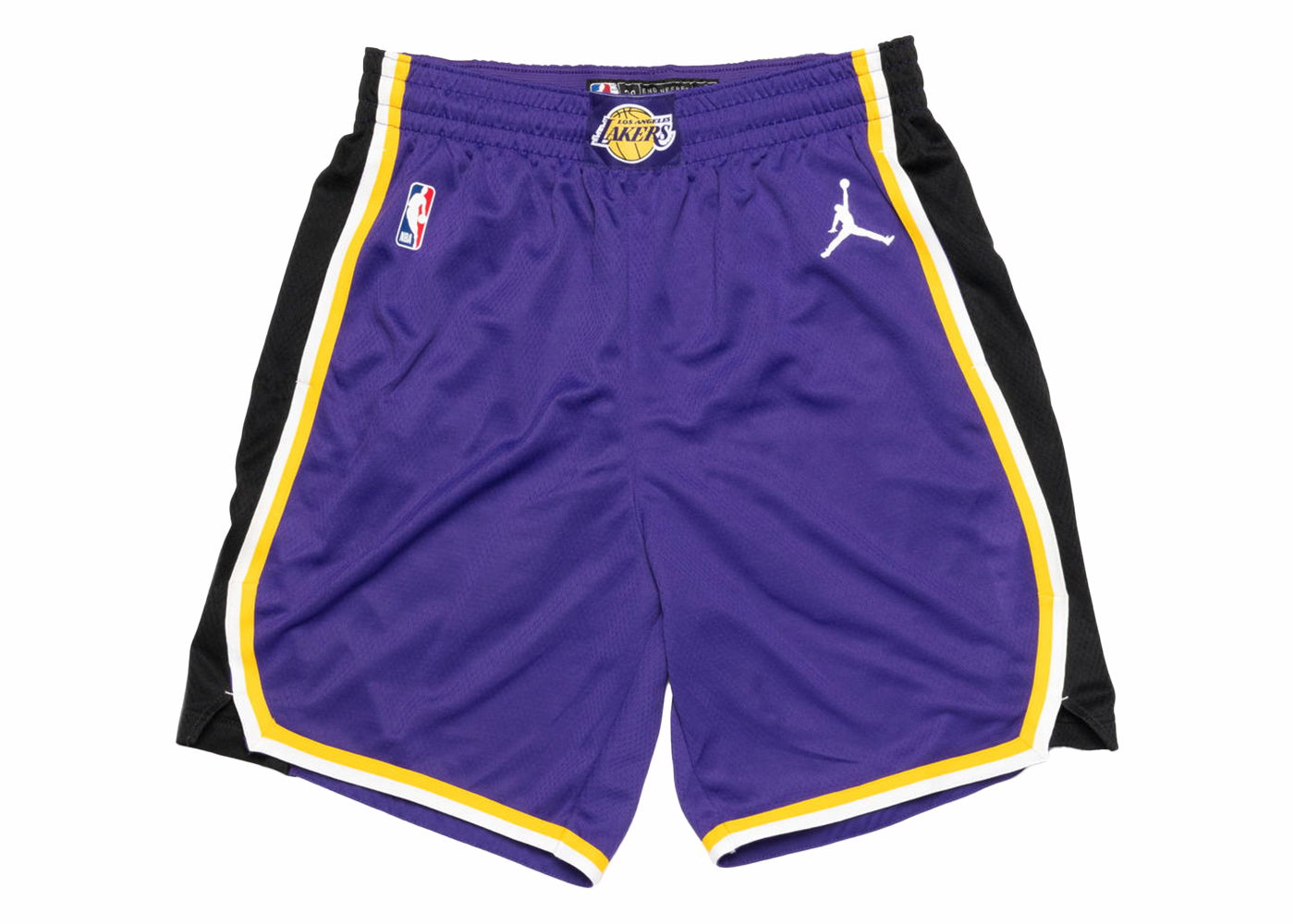 Kratke hlače Nike LA Lakers Statement Edition 2020 Swingman Shorts Field Purple/White Lila | CV9564-504, 0