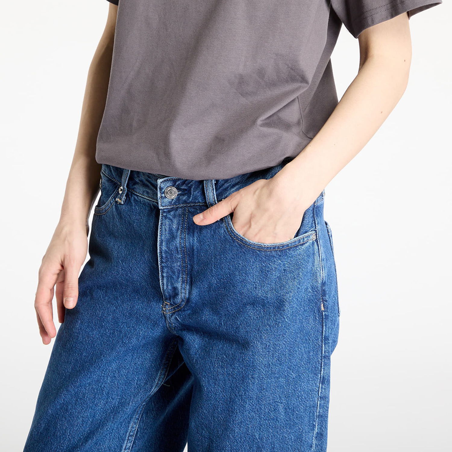 Kavbojke CALVIN KLEIN Calvin Klein Jeans 90'S Loose Jeans Modra | J20J225134 1A4, 1