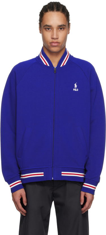 Bomber jakna Polo by Ralph Lauren Ralph Lauren Zip Bomber Jacket Modra | 710964434001, 0