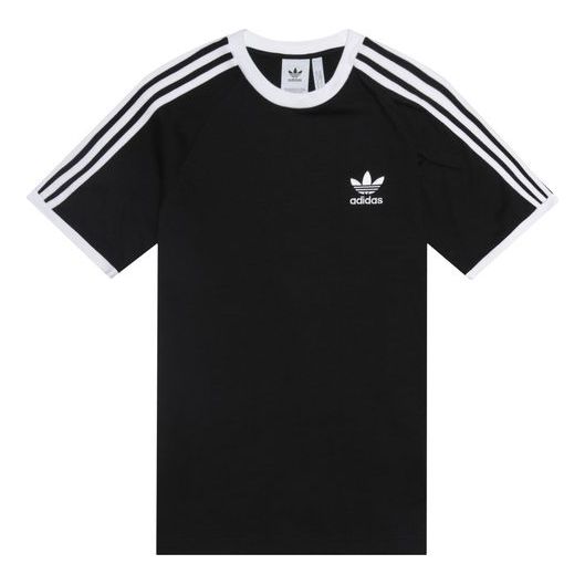 Majica adidas Originals Originals 3-Stripes Short Sleeve T-Shirt Črna | CW1202