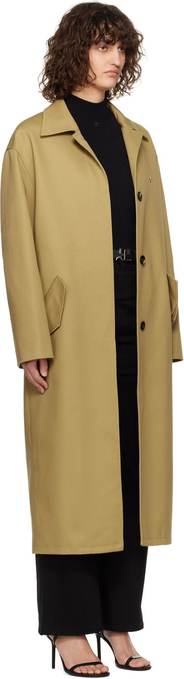 Trenčkot Courrèges Courrèges Cocoon Coat Zelena | 125CMA196PL0179, 1