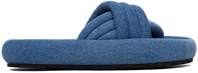 Nega čevljev ISABEL MARANT Isabel Marant Niloo Flat Sandals Mornarica | 23PSD0028FA-A1B56S