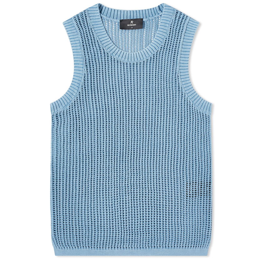 Telovnik Represent Clo Washed Knitted Modra | MLM301-432