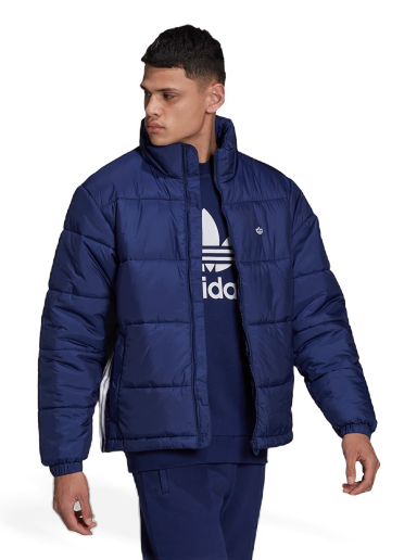Jakna adidas Originals Padded Stand-Up Collar Mornarica | H13552