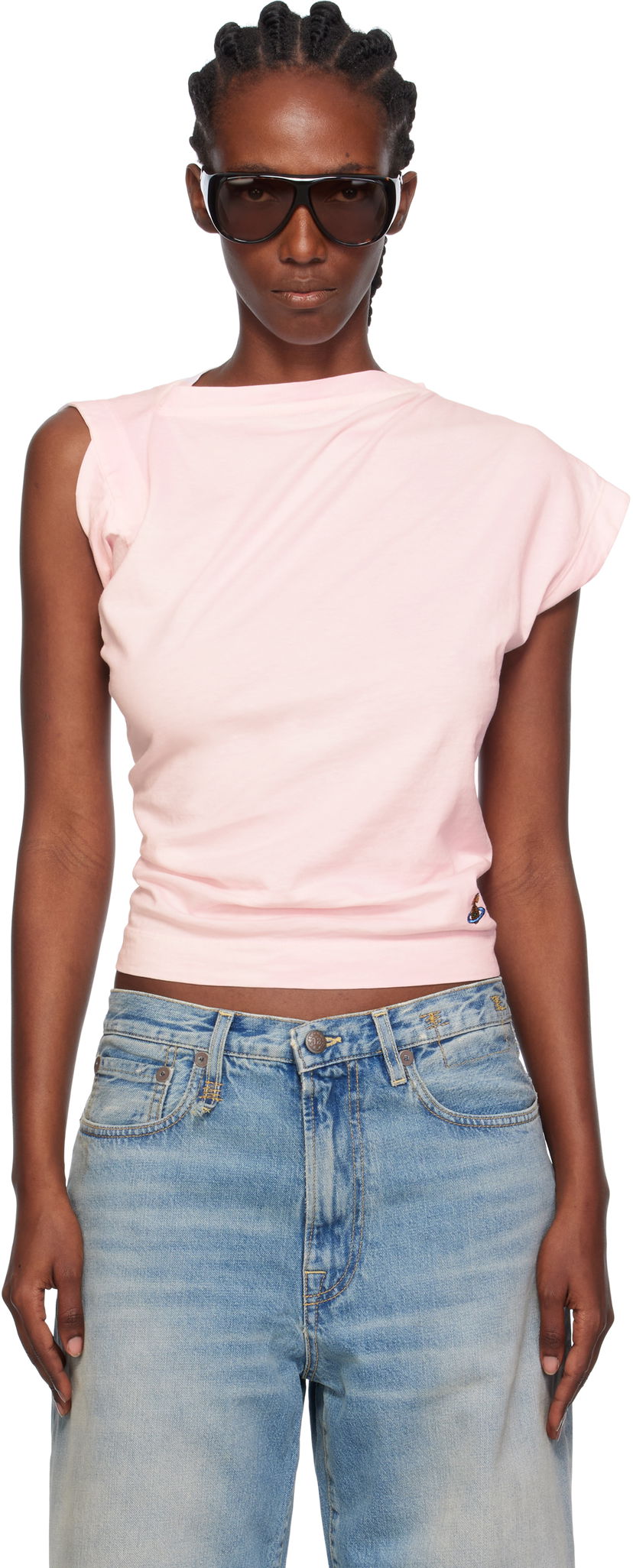 Majica Vivienne Westwood Vivienne Westwood Hebo T-Shirt Roza | 1504000A-J009R-