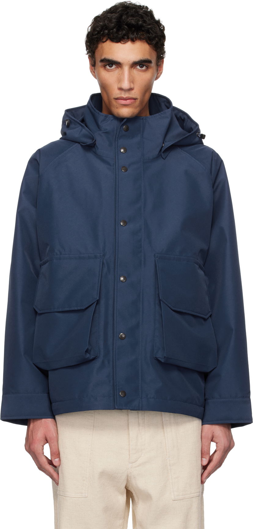 Parka NANAMICA nanamica 2L GORE-TEX Cruiser Jacket Mornarica | S25SA037U