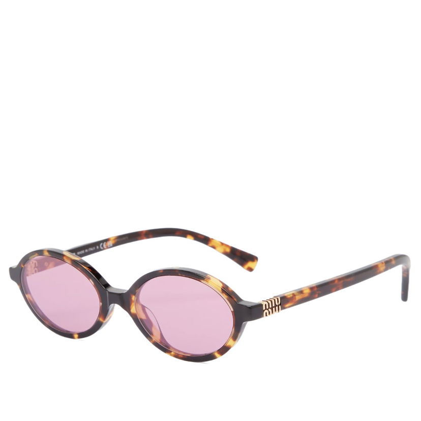 Sončna očala Miu Miu Miu Miu Regard Oval Sunglasses Rjava | 0MU-04ZS-50-VAU50D