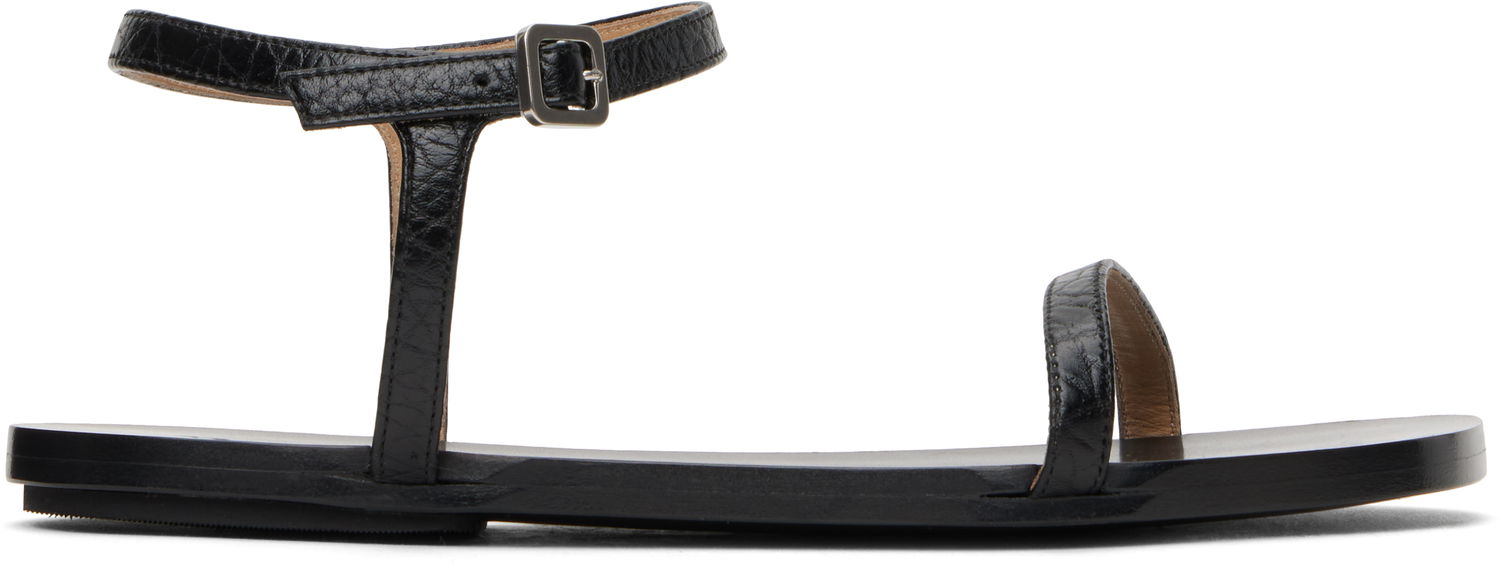 Nega čevljev Marsèll Marsèll Sottile Leather Sandals Črna | MW8530 P021, 0