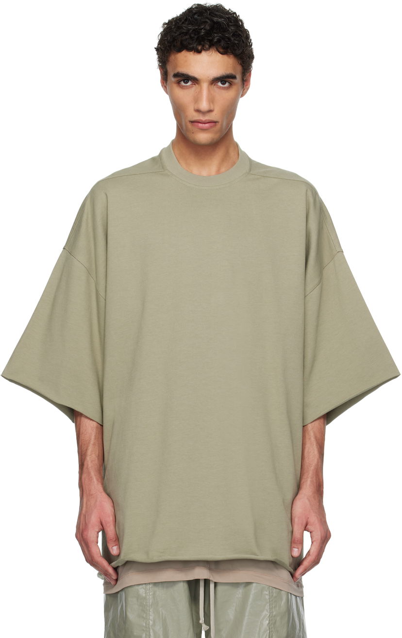 Majica Rick Owens Rick Owens Hollywood Tommy T-Shirt Zelena | RU01E5283 BA