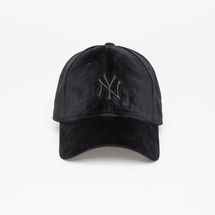 Kapa New Era New York Yankees MLB Velour 9FORTY Adjustable Cap Črna | 60758956