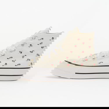 Superge in čevlji Converse Chuck Taylor All Star Lift Platform Embroidered Strawberries Bež | A14934C, 0