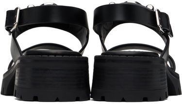 Superge in čevlji Versace Medusa Buckle Platform Block-Heel Sandals 80 mm Črna | 1015472_1A04174_1B00P, 1