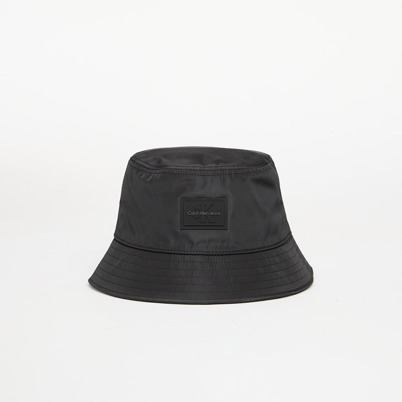 Klobuk CALVIN KLEIN Calvin Klein Jeans Mono Logo Patch Bucket Hat Črna | LV04G5030G UB1
