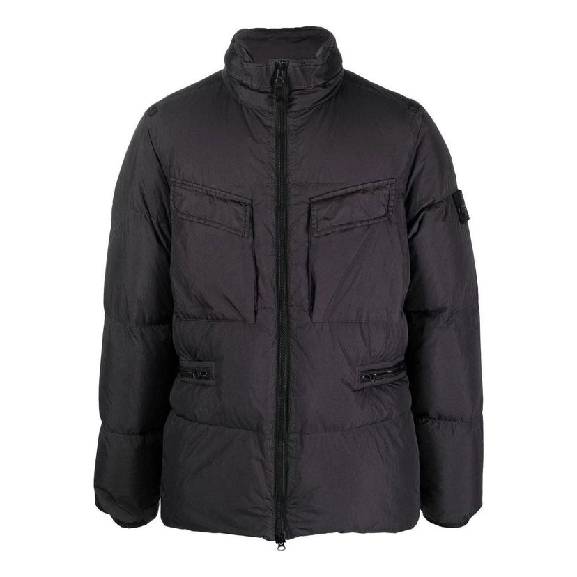 Puhovka Stone Island Reps Down Jacket Črna | 771540123-V0065