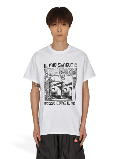 Majica Slam Jam Brain Dead Charity Bela | SJCMTS01JY01 WHT001