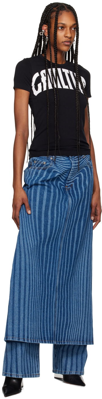 Majica Jean Paul Gaultier Jean Paul Gaultier 'The Gaultier' T-Shirt Črna | 24/25-F-TS071I-J056-0001, 3