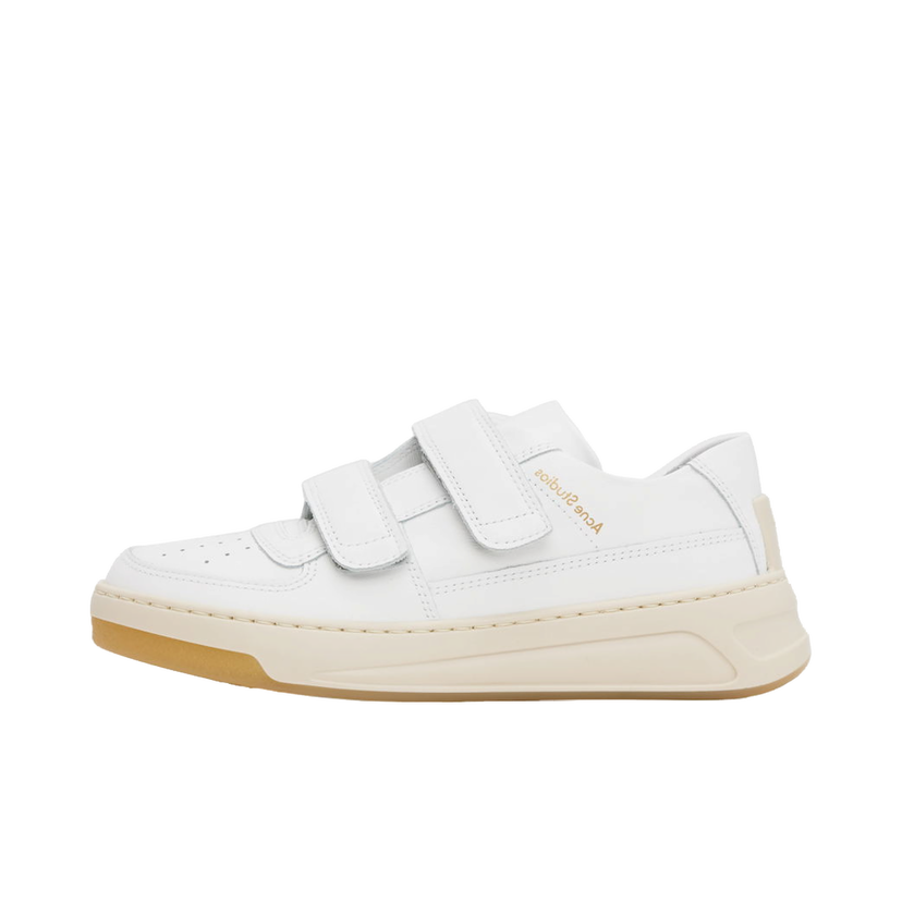 Superge in čevlji Acne Studios Velcro Strap "White" Bela | BD0244-