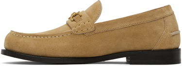 Nega čevljev Versace Versace Giuliano Suede Loafers Bež | 1013592_1A13357, 2