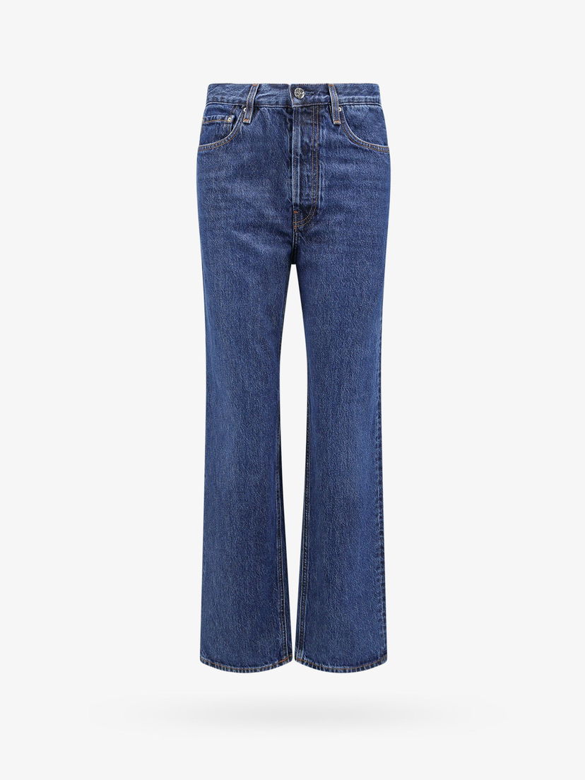 Kavbojke TOTEME Straight Leg Jeans Modra | 2342036741404