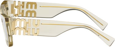 Sončna očala Miu Miu Miu Glimpse Sunglasses Bež | 0MU 09WS 8056262086780, 2