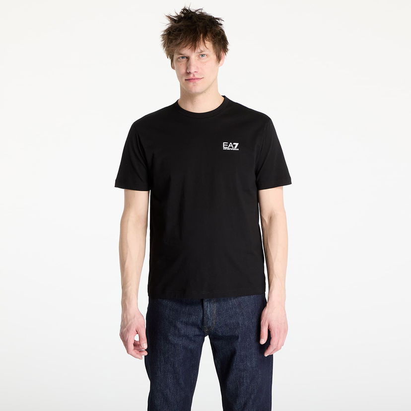 Majica Emporio Armani EA7 Emporio Armani Train Logo Series T-Shirt Črna | 7M000567AF10375MC001