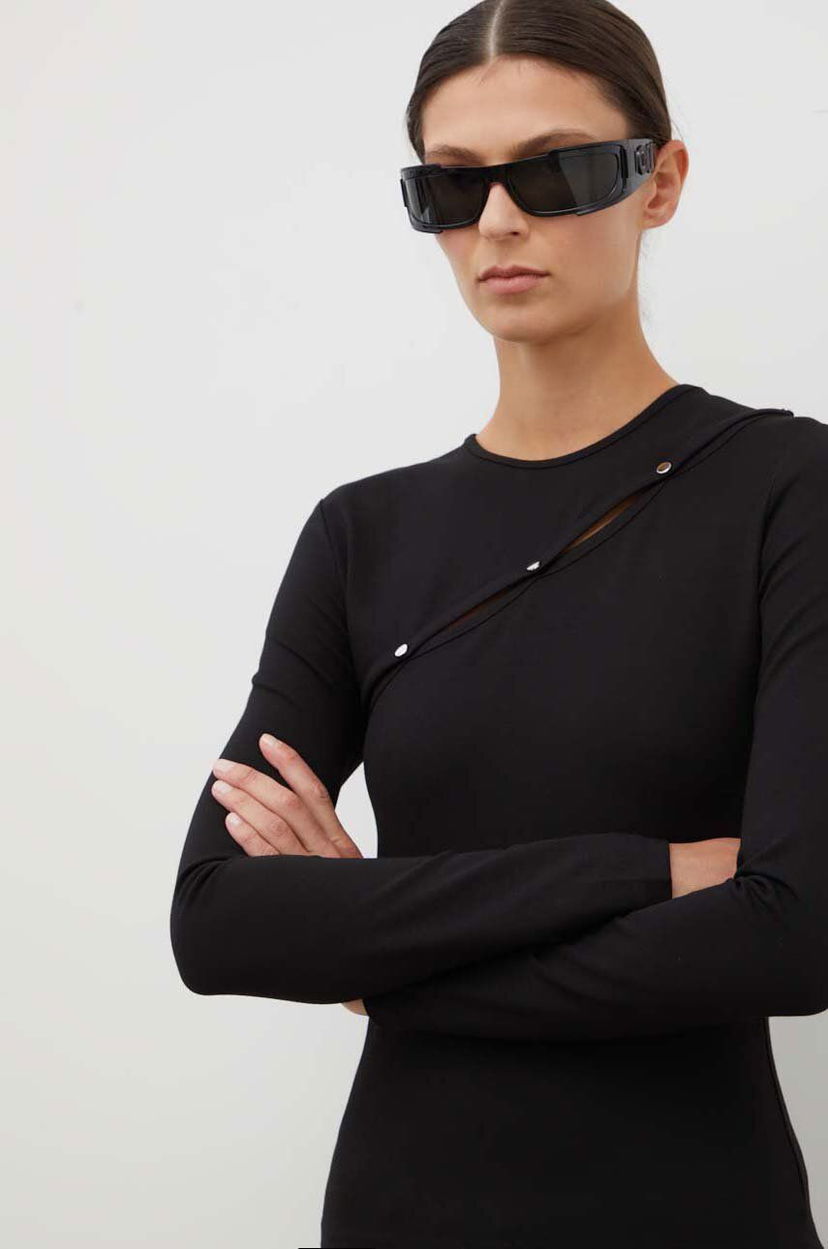 Majica Samsoe Samsoe Long Sleeve Top Črna | F23300128