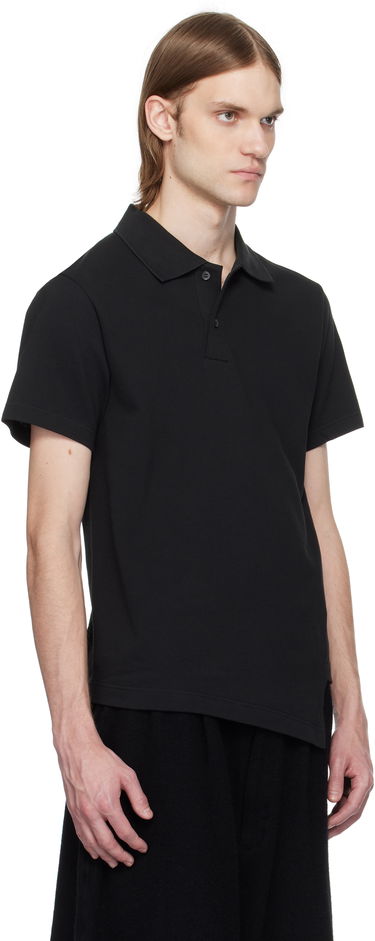 Polo majica Comme des Garçons Comme des Garçons Shirt Bias Cotton Piqué Polo Črna | FO-T017-051, 1