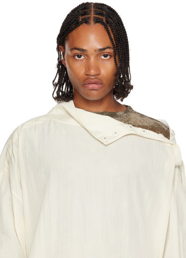 Uhani Jean Paul Gaultier Jean Paul Gaultier 'The Crushed Can' Silver-Tone Ear Cuff Kovinski | 25/03-W-JW016-X053-91, 3