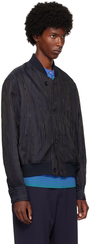 Bomber jakna Paul Smith PS Paul Smith Graphic Pattern Bomber Jacket Mornarica | M2R-872Y-N22133-49, 1