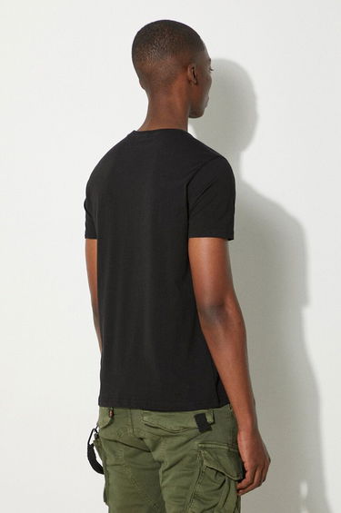 Majica Alpha Industries Alpha Label T Črna | 118502.03, 2