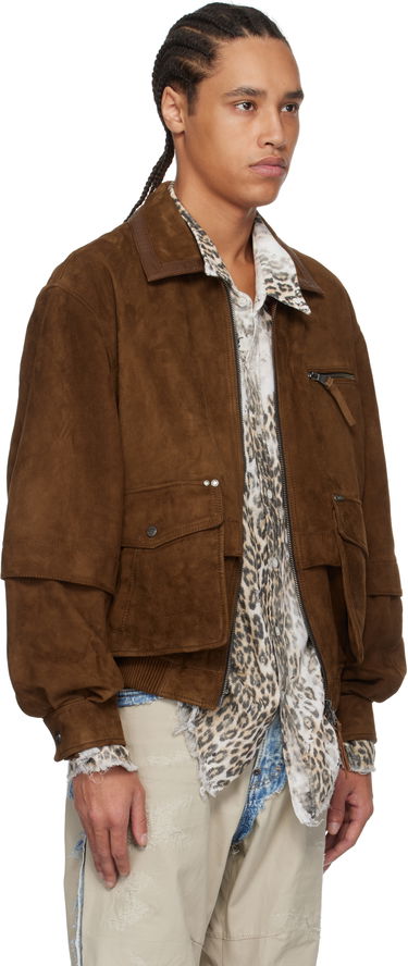 Bomber jakna Andersson Bell Andersson Bell Mikoos Suede Bomber Jacket Rjava | awa673m, 1