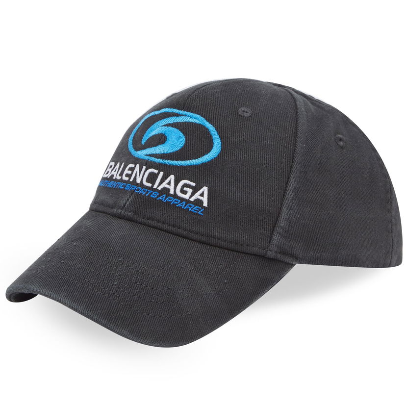 Kapa Balenciaga Surfer Cap Črna | 771966-410B2-1001