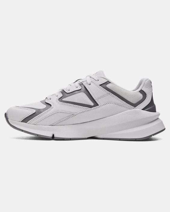 Superge in čevlji Under Armour Unisex Forge 96 Lederschuhe Weiß / Weiß / Reflektierend 44 Bela | 3027719-100, 1