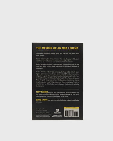 Knjige in revije gestalten Tony Parker: Beyond All Of My Dreams" By Tony Parker Črna | 9781629379302, 1