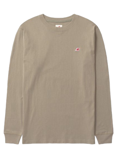 Majica New Balance Made In Usa Core Long Sleeve T-shirt Bež | MT21542TCO
