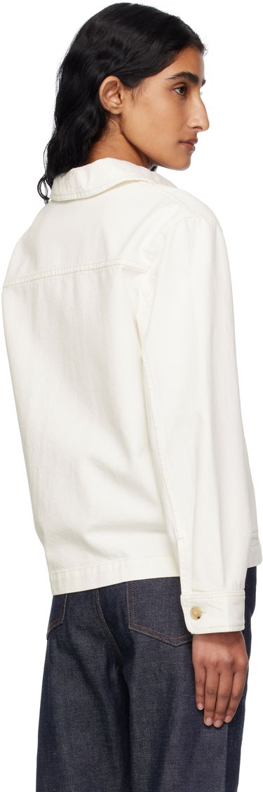 Jakna A.P.C. A.P.C. Nikkie Denim Jacket Bela | COGZV-F02937, 2
