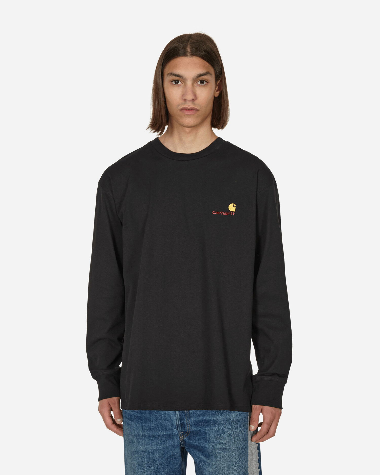 Pulover Carhartt WIP American Script Siva | I029955 89XX, 0