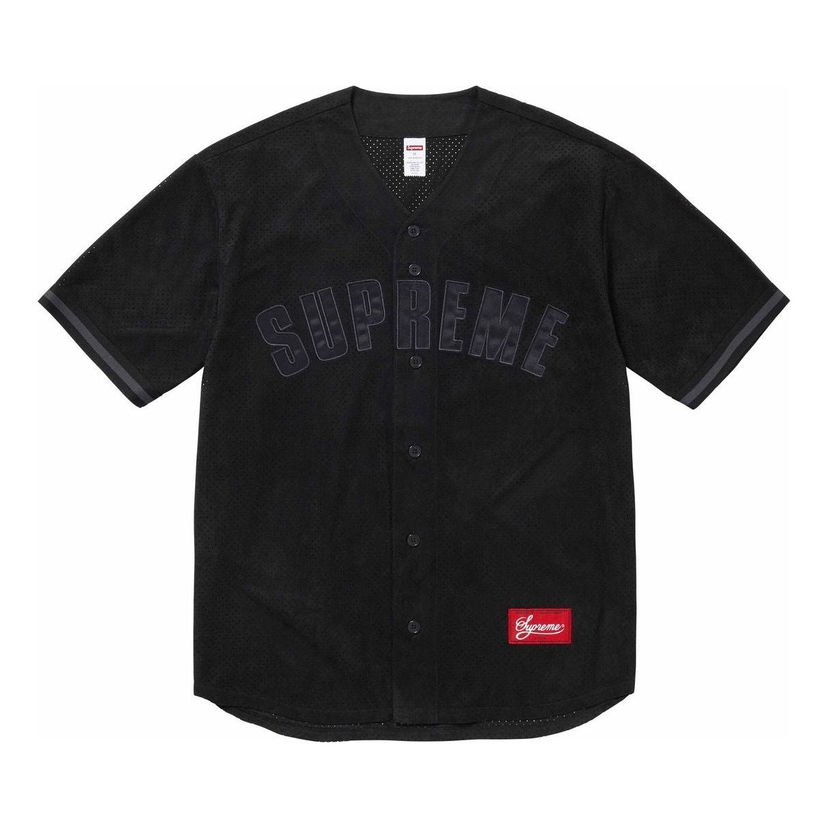 Dres Supreme Mesh Baseball Jersey Črna | SUP-SS24-210