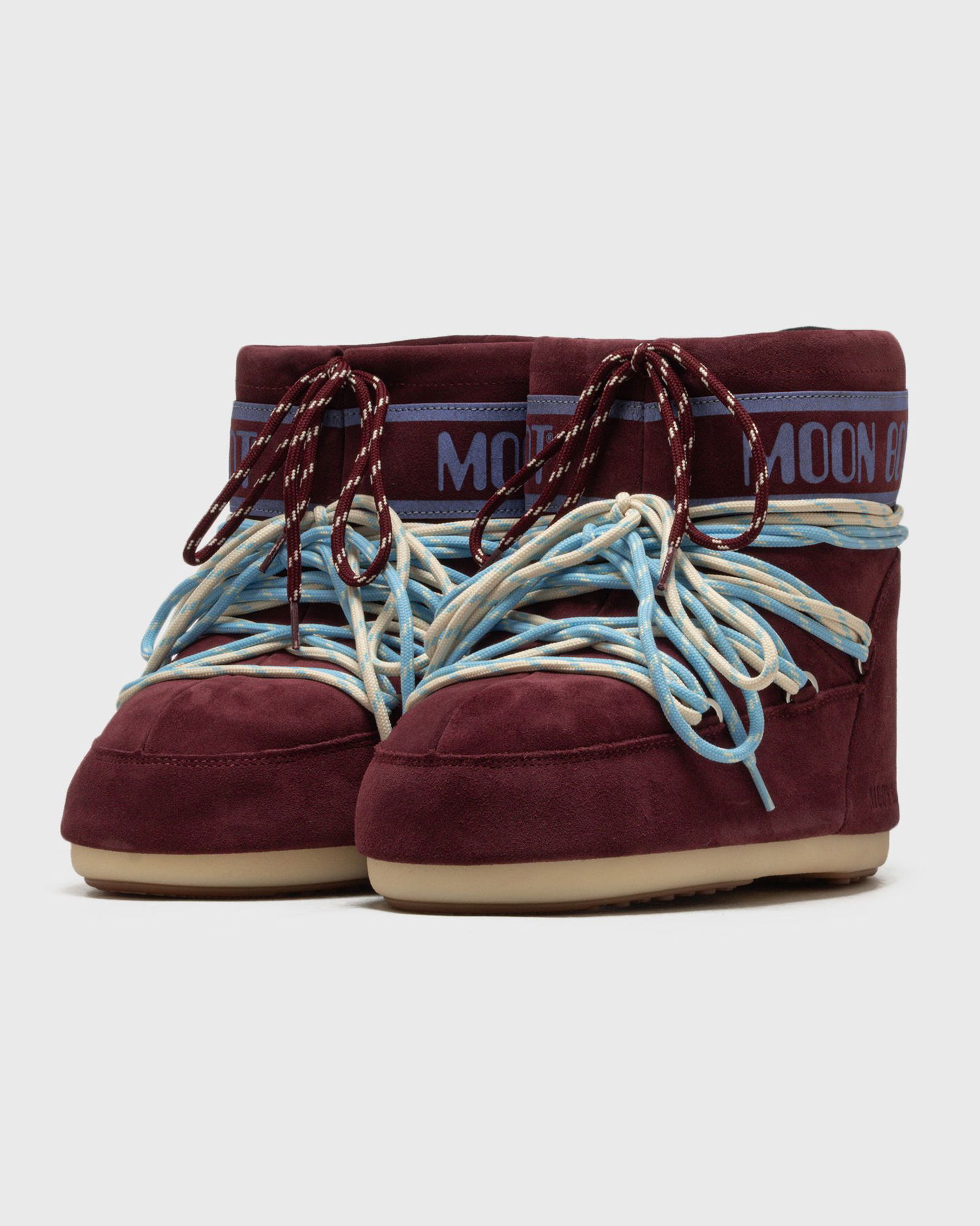 Superge in čevlji Moon Boot Moon Boot Icon Low Suede Bordo | 80D1409670-D013, 1