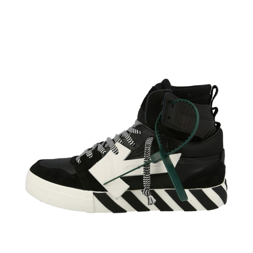 Superge in čevlji Off-White Vulc High Black White Črna | OMIA225S22LEA0011001