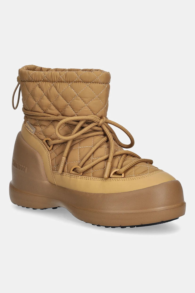 Superge in čevlji Moon Boot Snow Boots MEZZALUNA QUILTED MID WP Bež | 80D2500020.L003