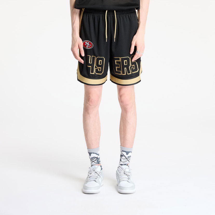 Kratke hlače New Era New Era NFL 49ers Graphic Shorts Črna | 60596398