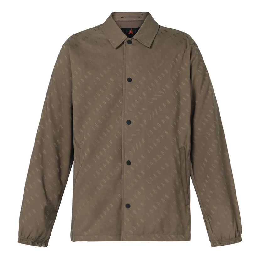 Srajce Jordan All-Over Print Coach Jacket Zelena | DV7617-274