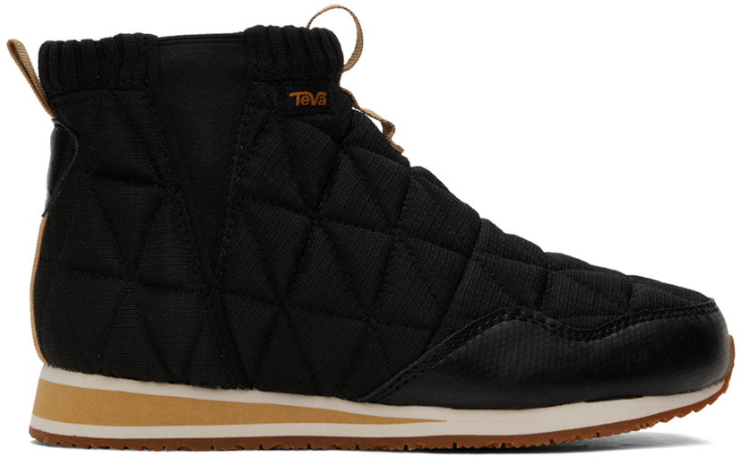 Oblačila Teva ReEmber Mid Loafers Črna | 1123431-BLTN