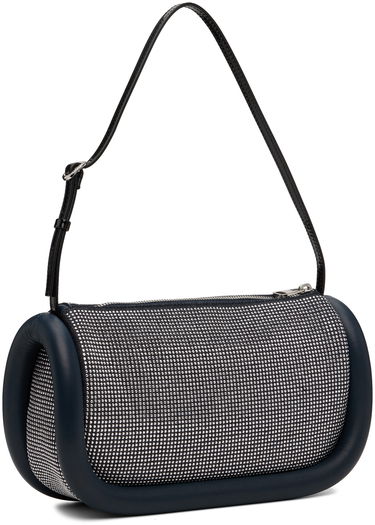 Torba za čez ramo JW Anderson JW Anderson Bumper 15 Crystal-Embellished Shoulder Bag Mornarica | HB0524-FA0274, 2