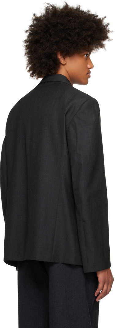 Jakna LEMAIRE LEMAIRE Tailored Single Breasted Blazer Črna | JA1056 LF414, 2