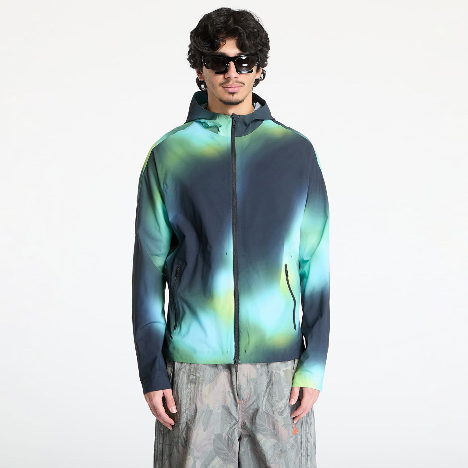 Vetrovka Y-3 Y-3 Allover Print Running Jacket Večbarvna | JM3336, 0
