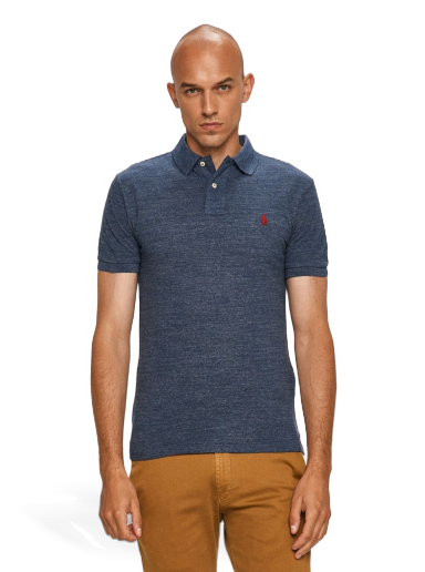 Polo majica Polo by Ralph Lauren Slim Fit Polo Modra | 710548797012
