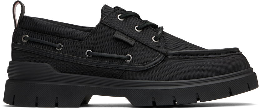 Oblačila BOSS Hugo Canvas Boat Derbys Črna | 50541844