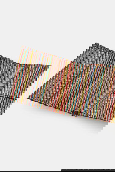 Denarnica Paul Smith Paul Smith Leather Bi-Fold Wallet Črna | M1A.4833.CMULTI, 2